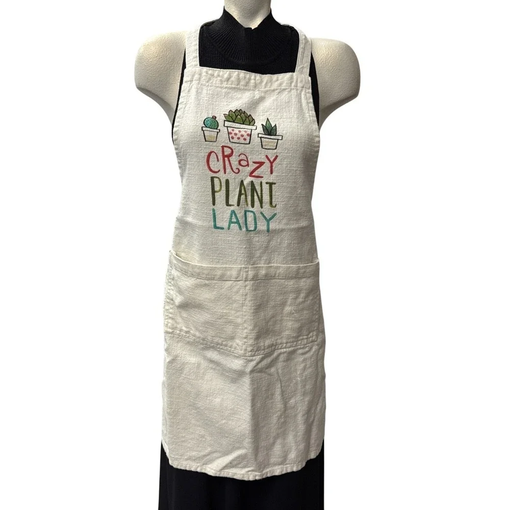 Crazy Plant Lady‎ Apron Kitchen Gardening Cooking Gift Novelty